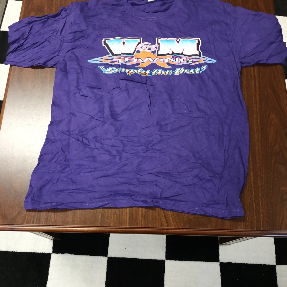 Purple V&M Towing T-Shirt